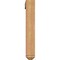 Ekena Millwork Olympic Arts and Crafts Smooth Bracket w/ Offset Brace, Western Red Cedar, 5 1/2"W x 32"D x 36"H BKT0604X32X36OLY03SWR - alternate 2